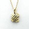TIFFANY & CO. SIGNATURE 18K YELLOW GOLD NECKLACE