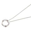 TIFFANY & CO. DOUBLE WIRE PINK SAPPHIRE NECKLACE
