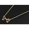 TIFFANY & CO. DOUBLE LOVING HEART 18K ROSE GOLD NECKLACE