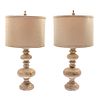 Pair Baroque Style Candlesticks