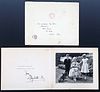 1960 ELIZABETH QUEEN MOTHER SIGNED CHRISTMAS CARD