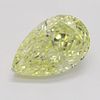 1.50 ct, Natural Fancy Yellow Even Color, SI1, Pear cut Diamond (GIA Graded), Appraised Value: $17,300 