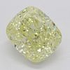 3.01 ct, Natural Fancy Light Yellow Even Color, VS2, Cushion cut Diamond (GIA Graded), Appraised Value: $54,700 