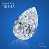 NO-RESERVE LOT: 2.30 ct, Pear cut GIA Graded Diamond. Appraised Value: $77,600 