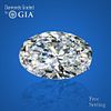 1.80 ct, Oval cut GIA Graded Diamond. Appraised Value: $51,500 