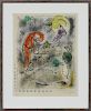 Marc Chagall (French/Russian 1887-1985), color lithograph titled Le Toits, pencil signed lower r