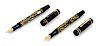 A Pair of Montblanc Oscar Wilde Limited Edition Fountain Pens