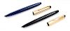 Two Pelikan 25 Fountain Pens Length of each 5 1/4 inches.