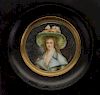 Signed Duranton 1793, Portrait of an Elegant Woman