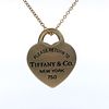 Tiffany & Co. 18k Gold Heart Pendant Necklace