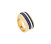 Tiffany & Co. 1970 Donald Claflin Ring In 18Kt Yellow Gold With Lapis Lazuli