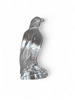 Daum France Crystal Falcon Sculpture