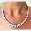 Platinum 52.00 Ct. Diamond Necklace