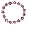 14.65 Ctw in Rubies and Diamonds 18kt Gold Bracelet
