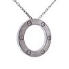 Cartier Love Necklace in 18k white Gold