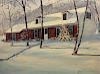 Peggi Kane, 20th C. Winter Landscape