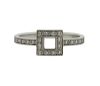 Tiffany &amp; Co. Platinum Diamond Outline Square Ring