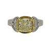 Gregg Ruth Platinum Gold 2.35ct Fancy Diamond Ring