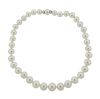 18K Gold Diamond South Sea Pearl Necklace