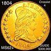 1804 $10 Gold Eagle UNCIRCULATED +