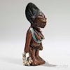 Yoruba Carved Wood Ibeji Doll