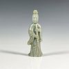 Chinese Carved Jade Stone Guanyin Figurine
