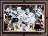 Framed photo, signed by Flyers Dave Schultz and Bob Kelly, 11'' x 17''.