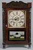 Federal mahogany shelf clock, 19th c., labeled by Samuel Terry, 28'' h.