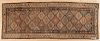Shirvan carpet, ca. 1930, 9' x 3'4''. Provenance: Rentschler collection.