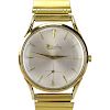 Men's Vintage Lucian Picard 14 Karat Yellow Gold Manual Movement Watch with Gold Fill Bracelet