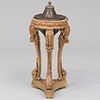 Louis XVI Style Giltwood and Pierced Metal Brazier