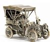 Solid Silver Antique ca. 1910 Touring Car Model