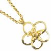 CHANEL COCO MARK FLOWER TURNLOCK NECKLACE
