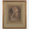 Attributed to Jean-Baptiste Greuze (1725-1805): Portrait