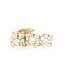 YELLOW GOLD EARRING 0.65 GR WITH DIAMONDS - ER20108