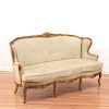 Nice antique Louis XV style giltwood sofa