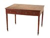 Regency Leather-Inset Mahogany Writing Desk
