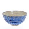 Large Timurid/Safavid blue and white ceramic bowl