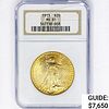 1913 $20 Gold Double Eagle NGC MS61 