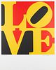 Robert Indiana "German Love" Serigraph 1967
