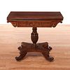 Attractive George IV mahogany games table