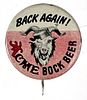 1955 Acme Bock Beer Pinback San Francisco California