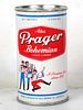 1957 Atlas Prager Beer 12oz Flat Top Can 32-27.2 Chicago Illinois