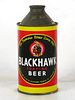 1948 Blackhawk Topping Beer 12oz Cone Top Can 152-26 Davenport Iowa