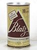 1966 Blatz Beer 12oz Tab Top Can T43-06.2z Los Angeles California