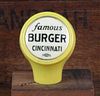 1952 Burger Beer Ball Knob BTM-1162 Cincinnati Ohio