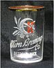 1902 C. Kern Brewing Co. Etched Glass Port Huron Michigan