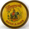 1914 T. Briggs & Co. Beer & Ales 12 inch Serving Tray Elmira New York