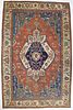 Antique Persian Serapi Rug