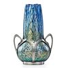 LOETZ Vase with pewter overlay